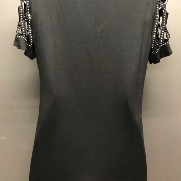 Bling cutout cage t-shirt - Picture 2 of 2